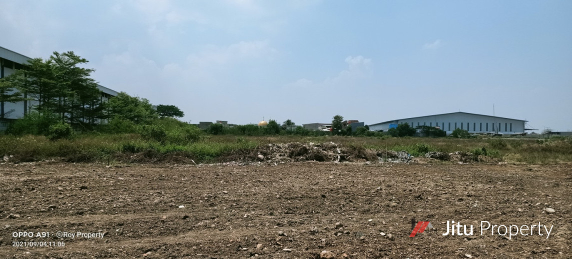 Disewakan Tanah Open Yard di Marunda 4.9 Ha Area Industri dan Gudang