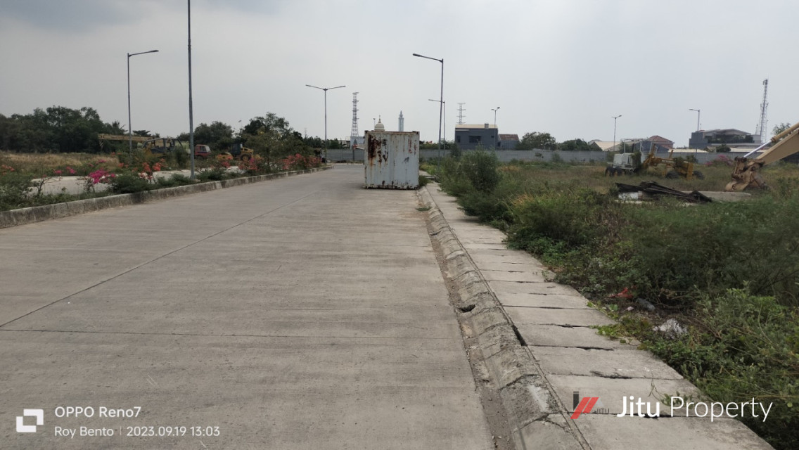 Disewakan Tanah Open Yard di Marunda 4.9 Ha Area Industri dan Gudang