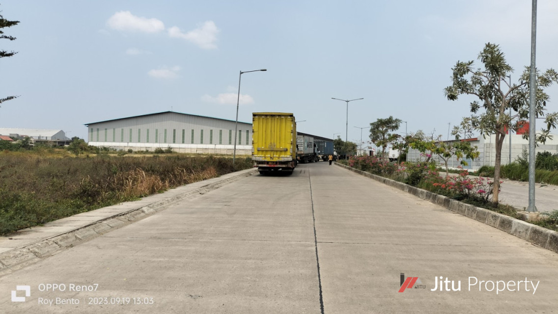 Disewakan Tanah Open Yard di Marunda 4.9 Ha Area Industri dan Gudang