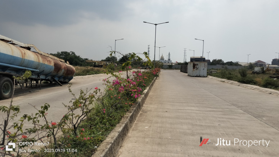 Disewakan Tanah Open Yard di Marunda 4.9 Ha Area Industri dan Gudang