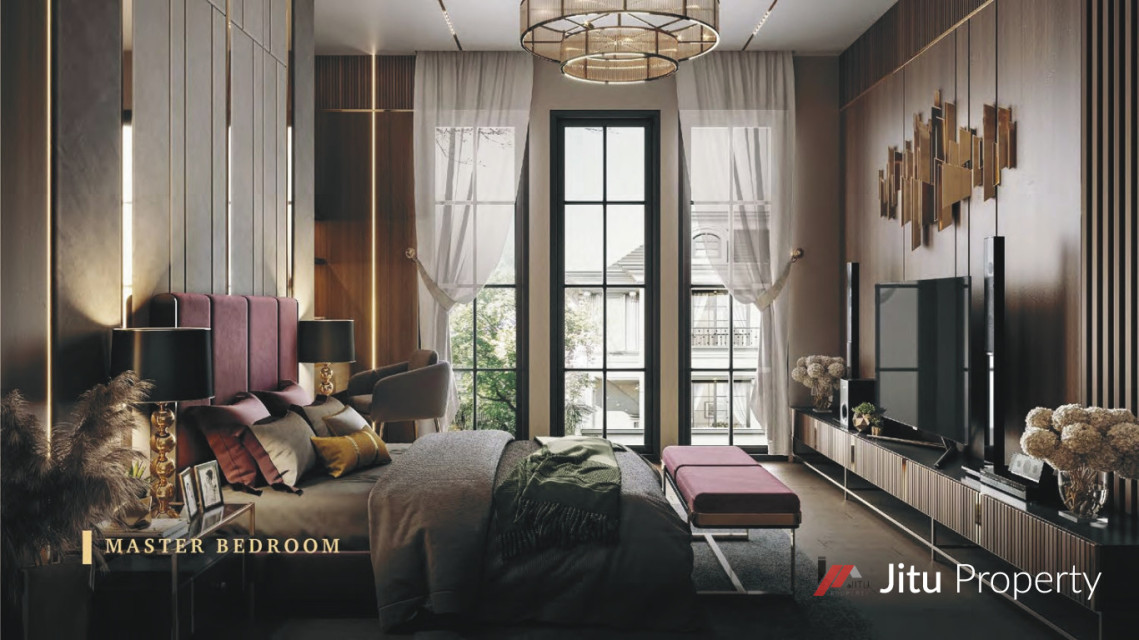 Dijual Unit Rumah Tipe 8 Classic 3 Lantai Bukit Podomoro Jakarta Timur