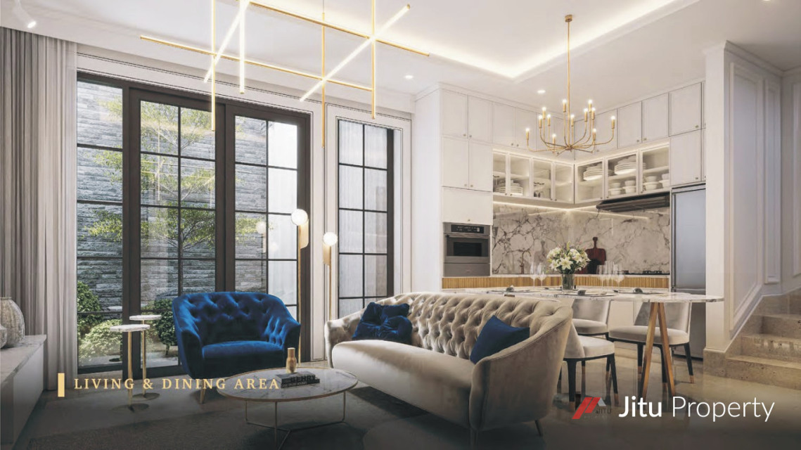 Dijual Unit Rumah Tipe 7 Classic 3 Lantai Bukit Podomoro Jakarta Timur