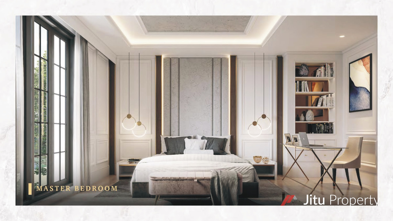 Dijual Rumah Tipe 7 Art Deco 3 Lantai Bukit Podomoro Jakarta Timur