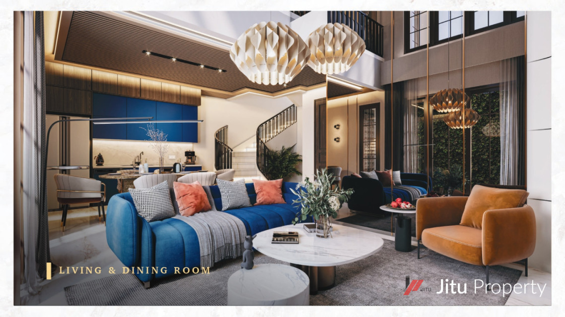 Dijual Unit Rumah Tipe 8 Royal 3 Lantai Bukit Podomoro Jakarta Timur