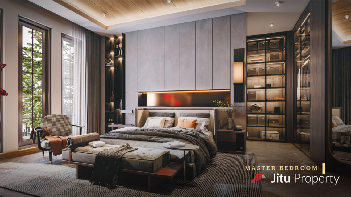 Dijual Unit Rumah Tipe 8 Royal 3 Lantai Bukit Podomoro Jakarta Timur