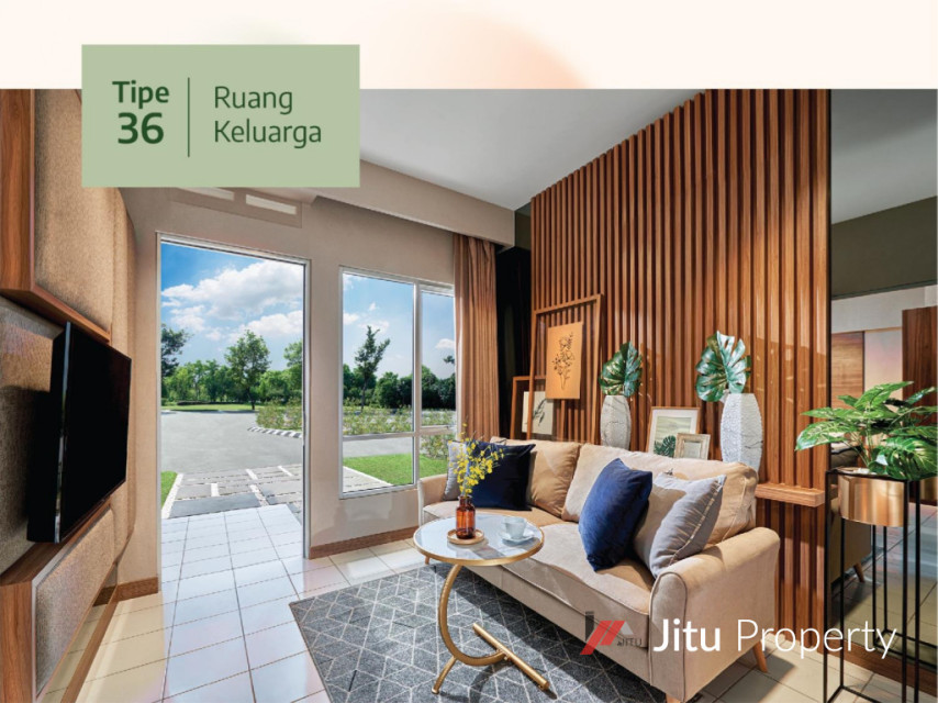 Dijual Rumah Kota Podomoro Cluster Green Magnolia Type 36/72 MNT 03/02