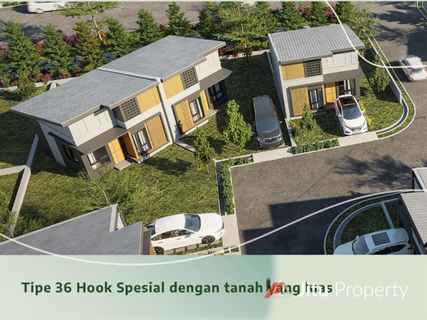 Dijual Rumah Kota Podomoro Cluster South Magnolia Type 36/90 MNS 01/37