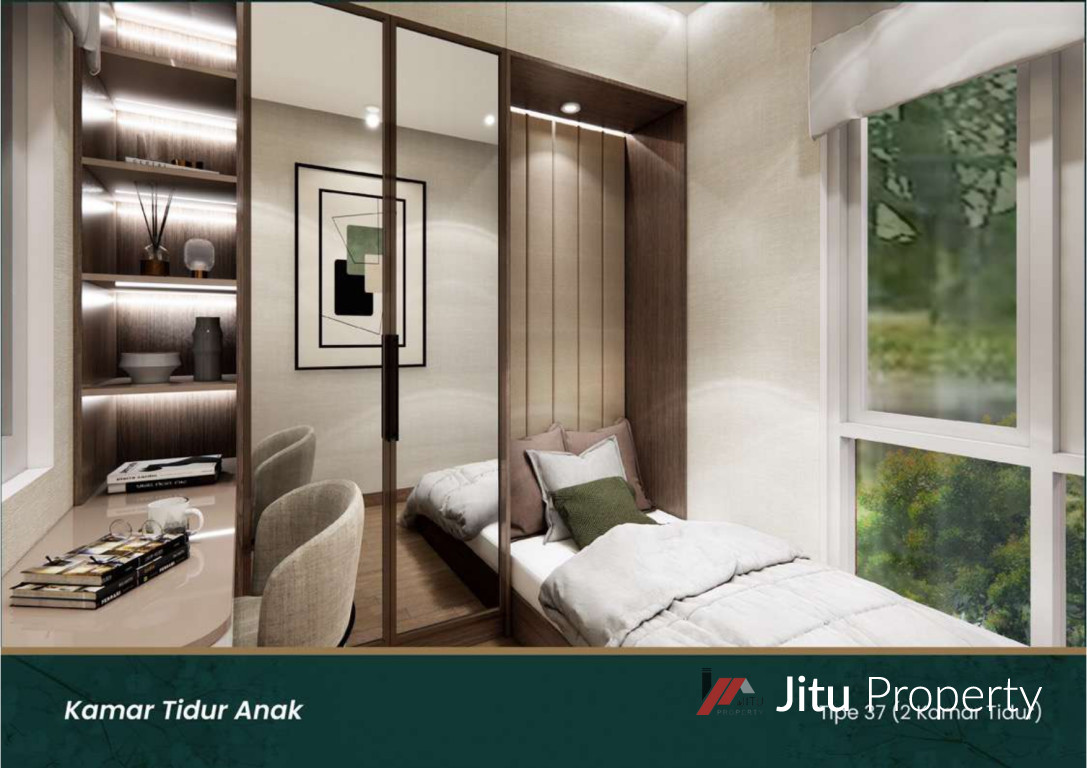 Dijual Rumah Kota Podomoro Cluster South Magnolia Type 36/90 MNS 01/37