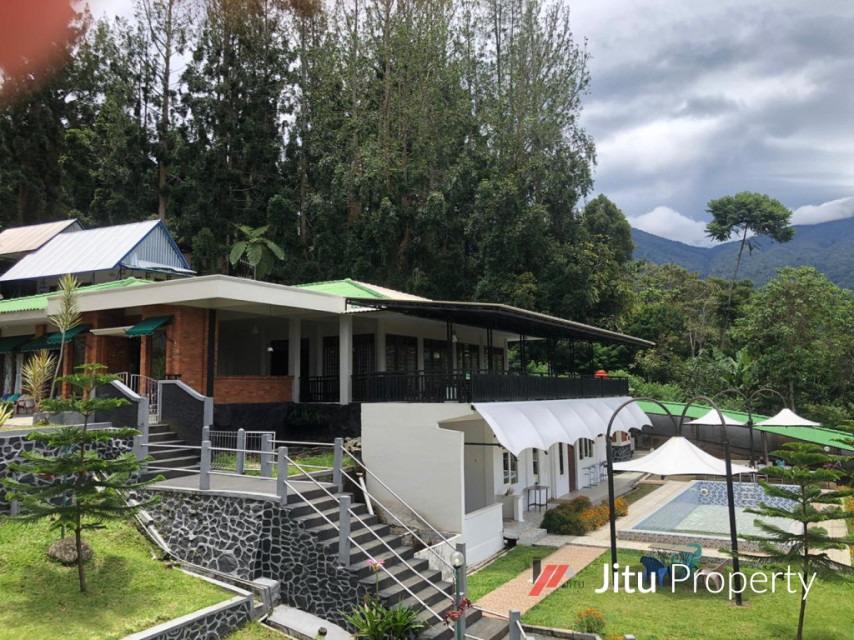 Dijual Tanah Komersial + Villa Kawasan Wisata Situ Gunung Sukabumi