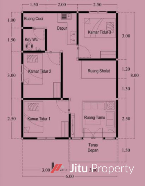 Dijual Rumah Minimalis Dekat Pintu Tol Singosari Malang