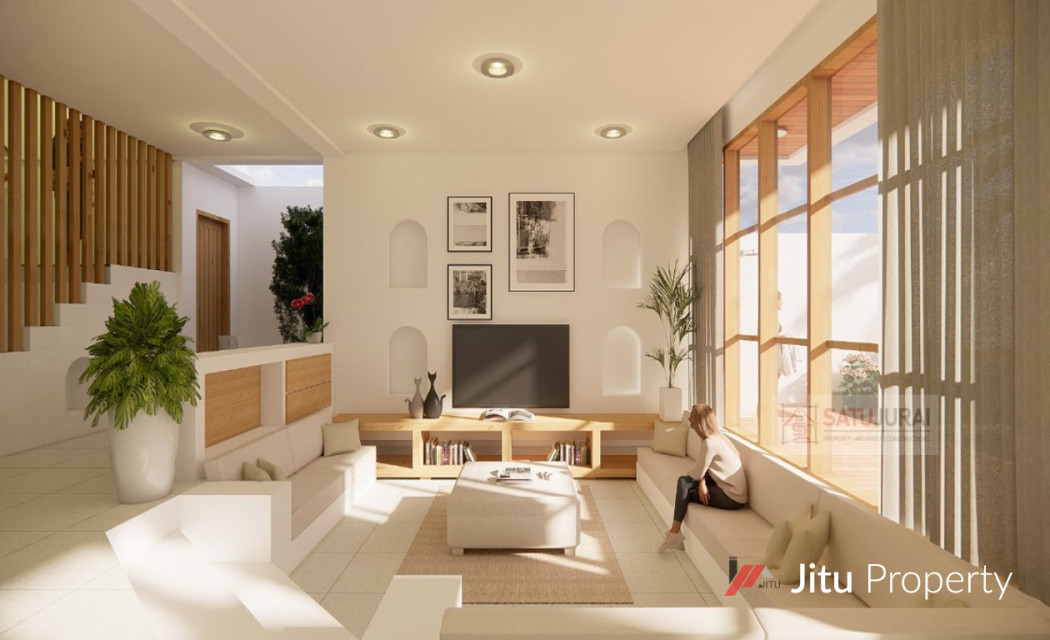 SESEH VILLAS FOR LEASEHOLD 25 - 50 YEARS, READY ON OCTOBER 2025