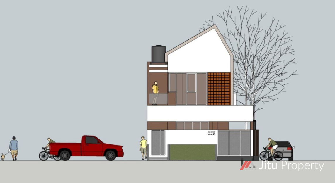 Dijual Rumah Baru Cluster Selia 2 Lantai Jagakarsa Jakarta Selatan