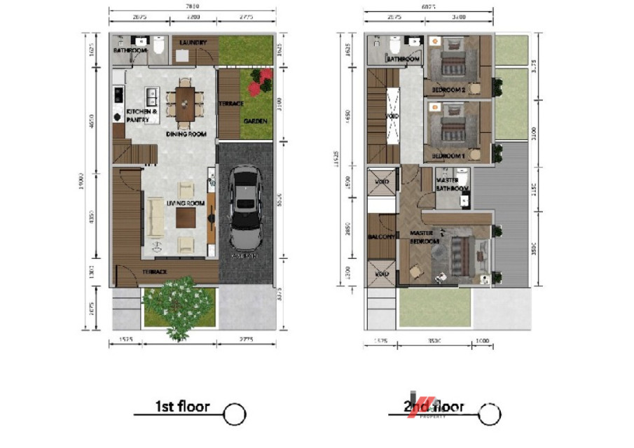 Dijual Rumah Baru Cluster Selia 2 Lantai Jagakarsa Jakarta Selatan