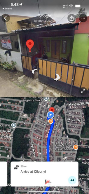 Dijual Rumah Komplek  Asri Bebas Polusi Rasa Cluster di Kab Bandung