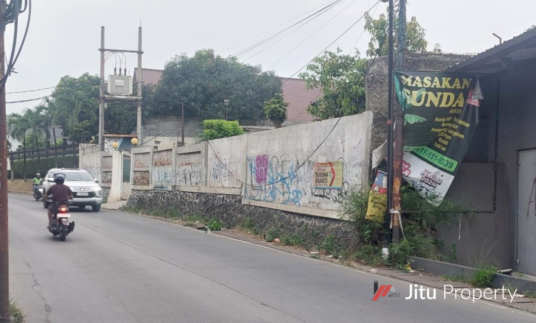 Jual Gudang dibawah harga NJOP Pinggir Jl. Radar Raya Auri,Cibubur