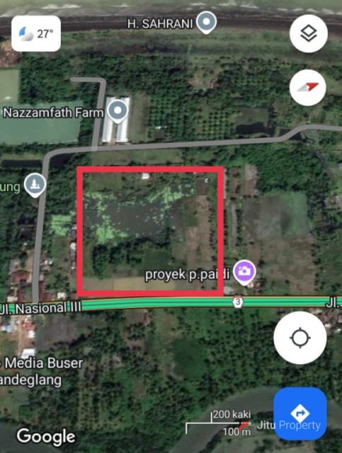 Dijual Tanah Premium Daerah Tanjung  Lesung - Banten