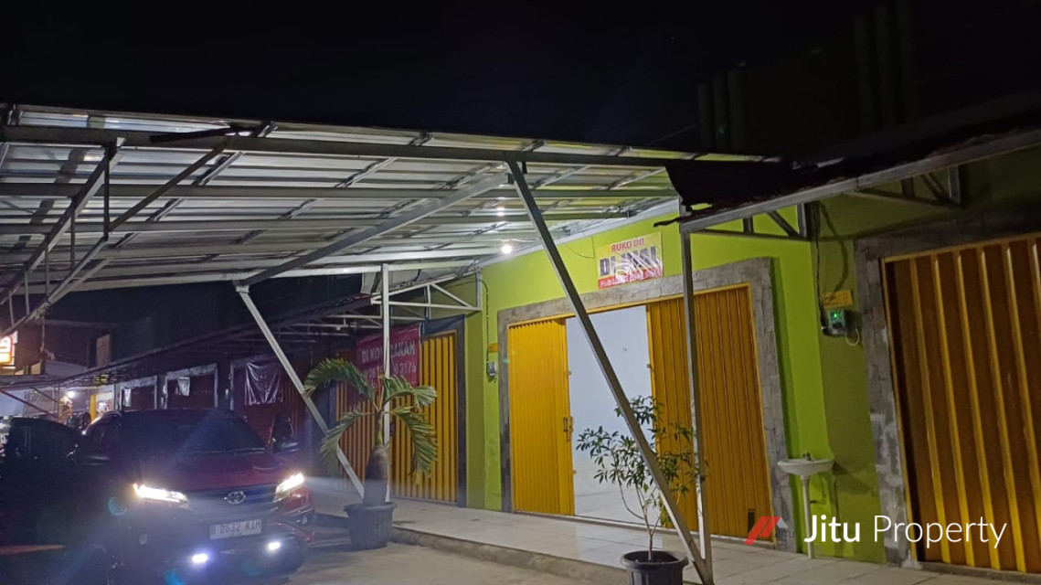 JUAL RUKO SIAP PAKAI cocok untuk berbagai usaha, di jalan utama