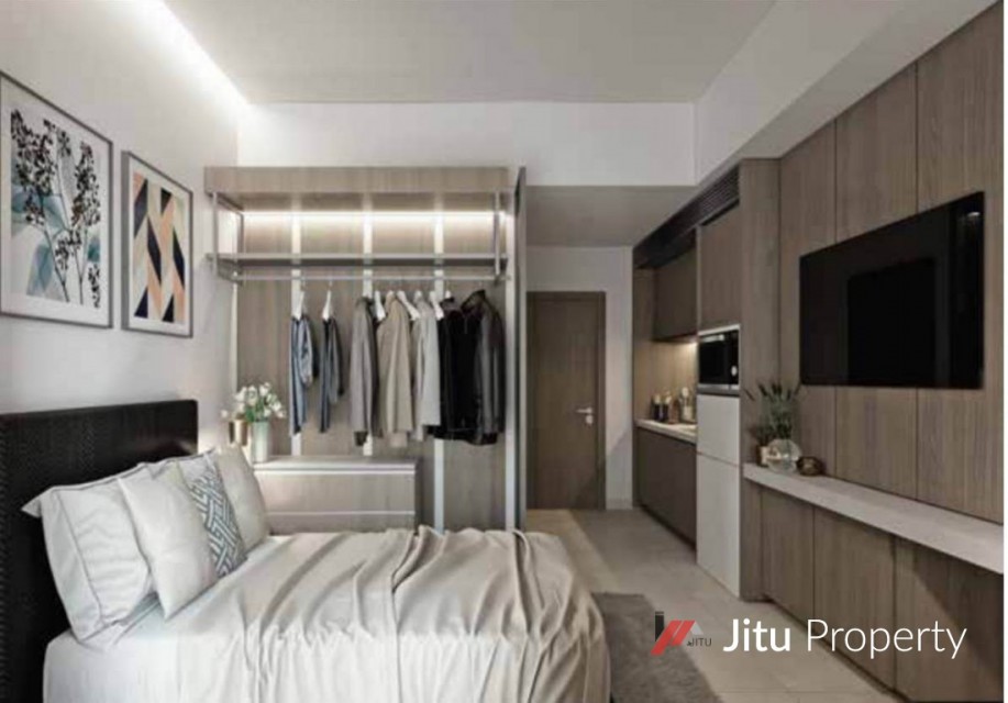 Dijual Unit Apartment LRT City - Green Avenue. Tipe Studio B1. Bekasi