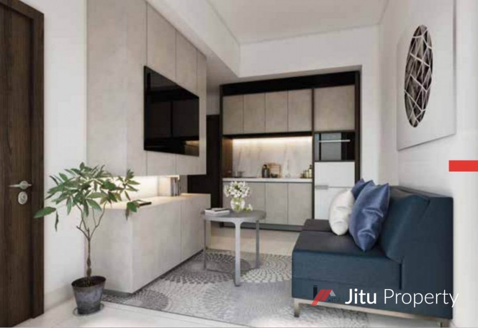 Dijual Unit LRT City - Green Avenue. Tipe Studio 1 BR-B. Bekasi