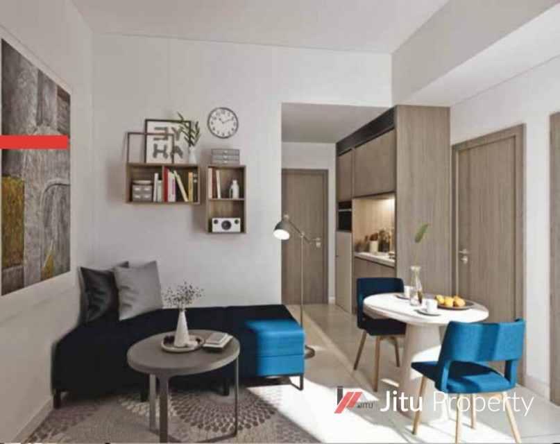Dijual Unit LRT City - Green Avenue. Tipe Studio 2 BR-A. Bekasi