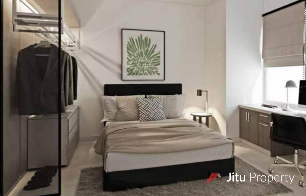 Dijual Unit LRT City - Green Avenue. Tipe Studio 2 BR-A. Bekasi