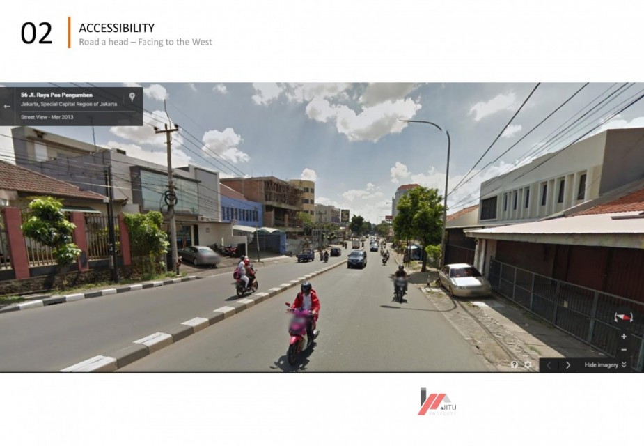 Dijual Kantor di Jl. Raya Pos Pengumben No.50 Jakarta Barat