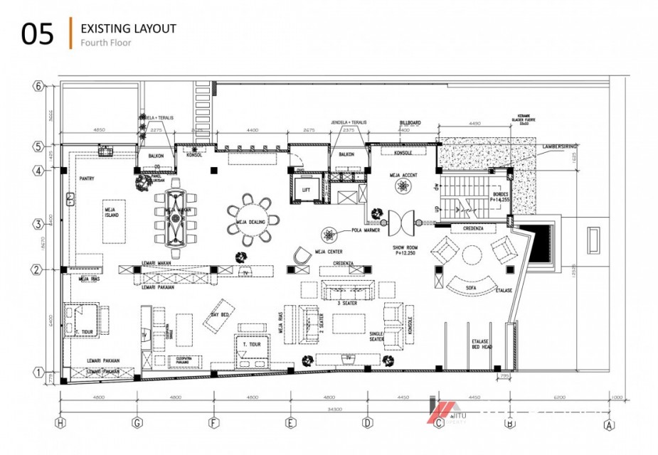 Dijual Kantor di Jl. Raya Pos Pengumben No.50 Jakarta Barat