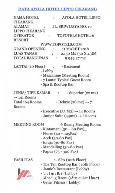 Dijual Apartemen di Jl. Jend. Sudirman No.Kav.29 Jakarta Selatan