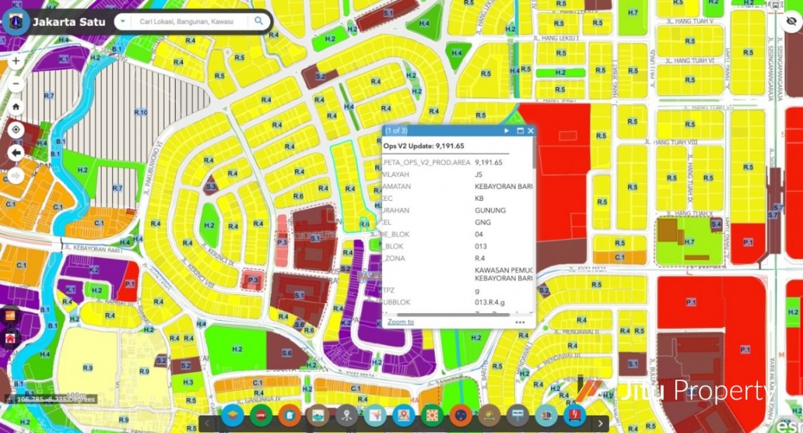Dijual bangunan Cocok digunakan untuk ruko kebayoran baru
