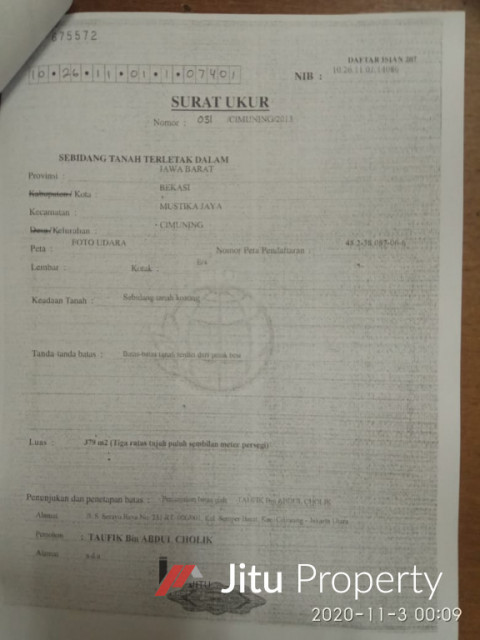 Dijual Rumah 2 Lantai Lokasi Strategis di Mustikajaya Bekasi Timur