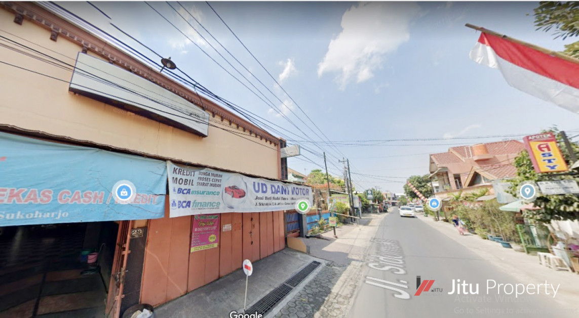 Ruko Dijual 2 Lantai Luas Strategis Pinggir Jalan di Sukoharjo Solo
