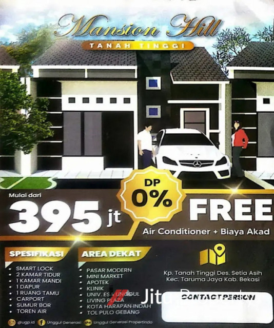 Dijual Rumah Baru Smart Home Strategis Dekat Kota Harapan Indah Bekasi