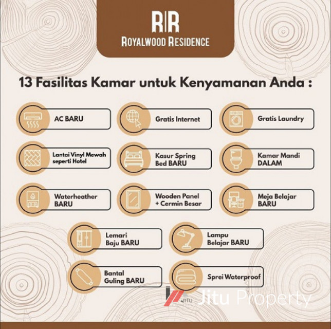 Kost Eksklusif Fasilitas Super Lengkap. Nyaman dan Strategis