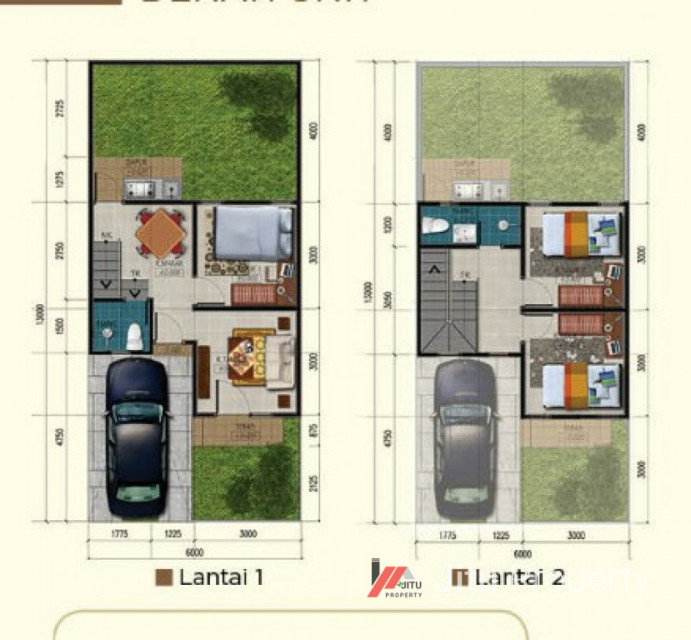 Dijual Rumah cluster Minimalis di depan cinere mall