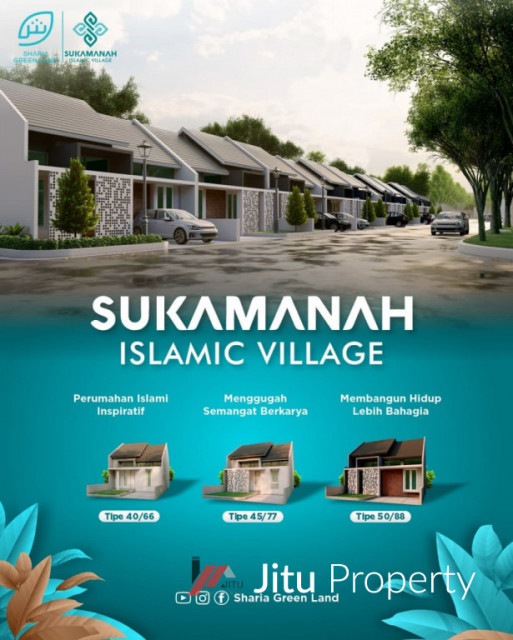Rumah Dijual Di Purwakarta Type 40/66 Sukamanah Islamic Village