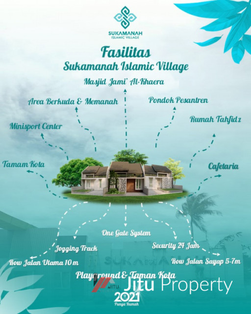 Rumah Dijual Di Purwakarta Type 40/66 Sukamanah Islamic Village