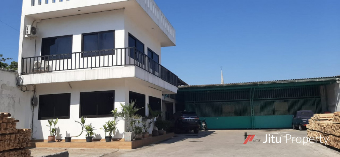 Tanah dan bangunan gudang dan kantor, pondok gede, bekasi 