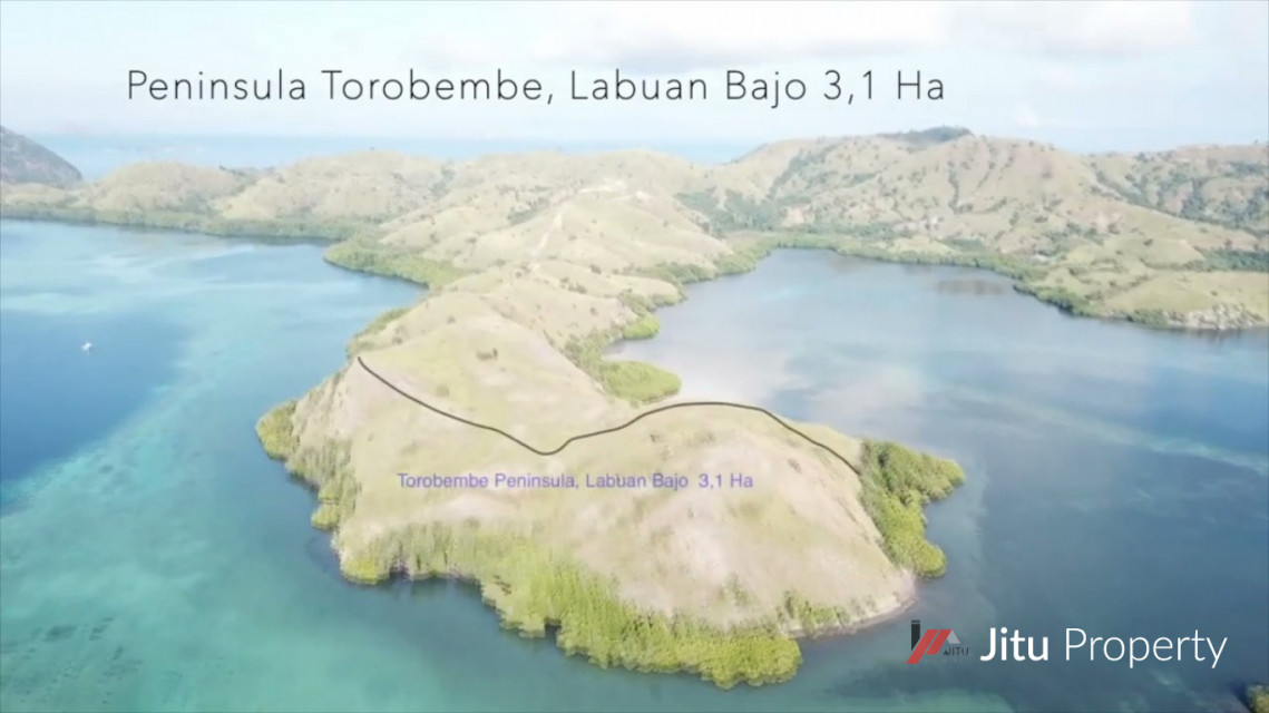 Dijual tanah di labuan Bajo Peninsula Land di Komodo Manggarai Barat