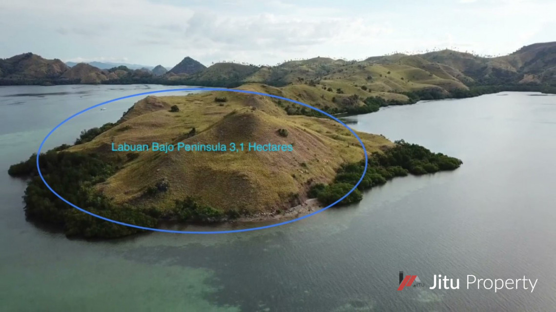 Dijual tanah di labuan Bajo Peninsula Land di Komodo Manggarai Barat