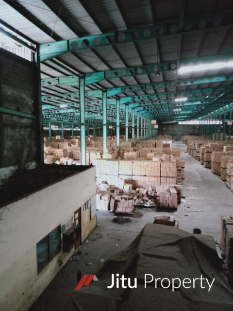 Jual Gudang Kawasan Industri, Pabrik Gelas Kaca, Cakung, Jakarta Timur