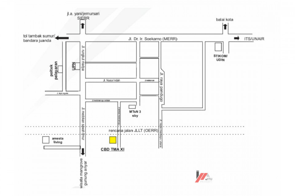 Rumah Surabaya Timur, Angsuran KPR 3 Jutaan, Luas Tanah 100 m²