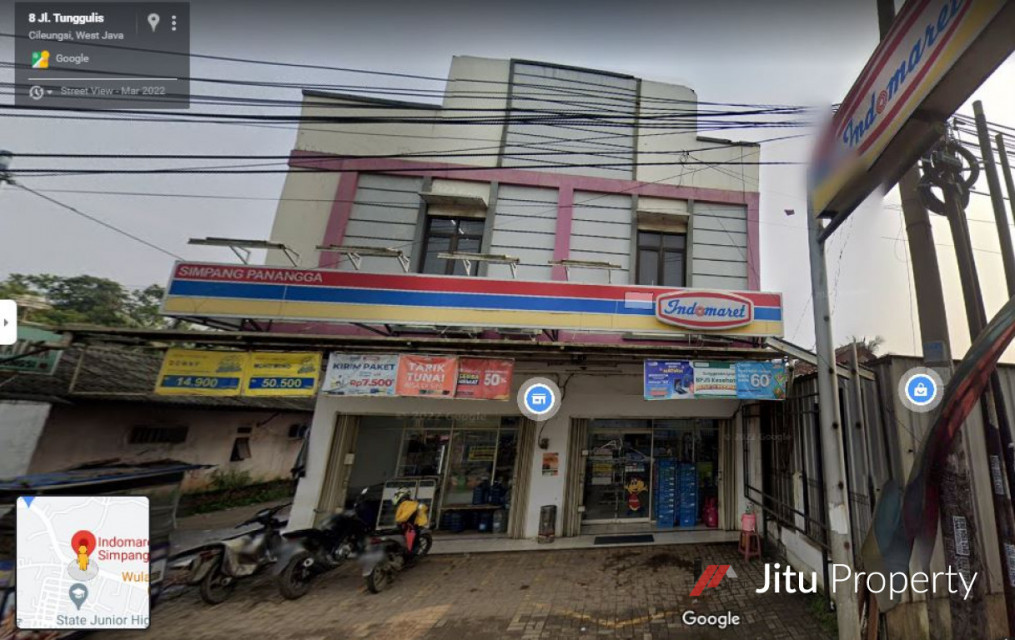 Dijual Ruko Plus Take Over Indomaret di Jalan Cileungsi Jonggol