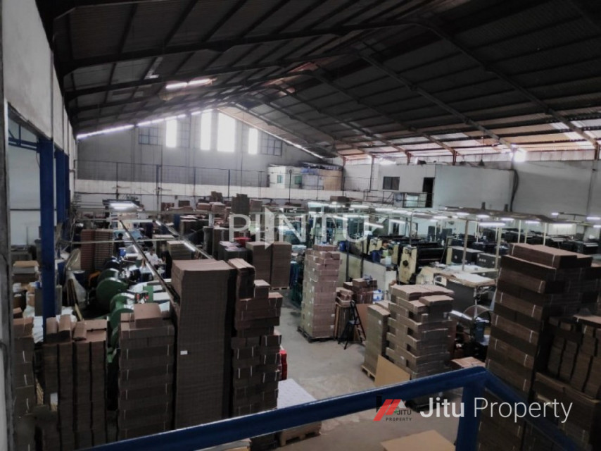 Dijual Pabrik Di Jl. Raya PLP Curug, Kadu Tangerang