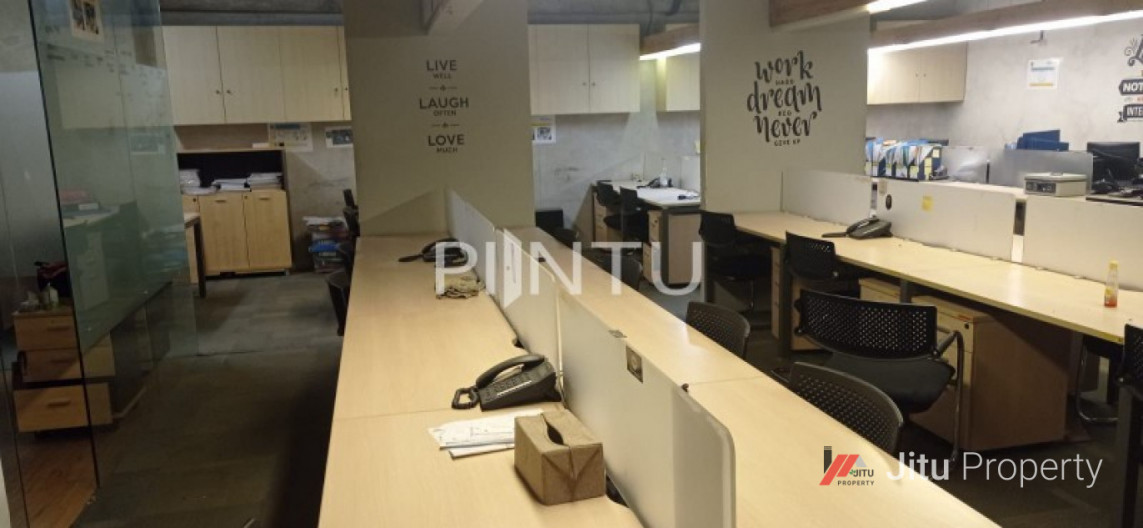 Dijual Kantor Siap Pakai Grand Slipi Tower Palmerah, Jakarta Barat