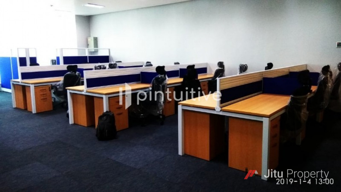 Jual Ruang Kantor Luas 127,91 M2 Apl Tower At Central Park Jakarta Bar