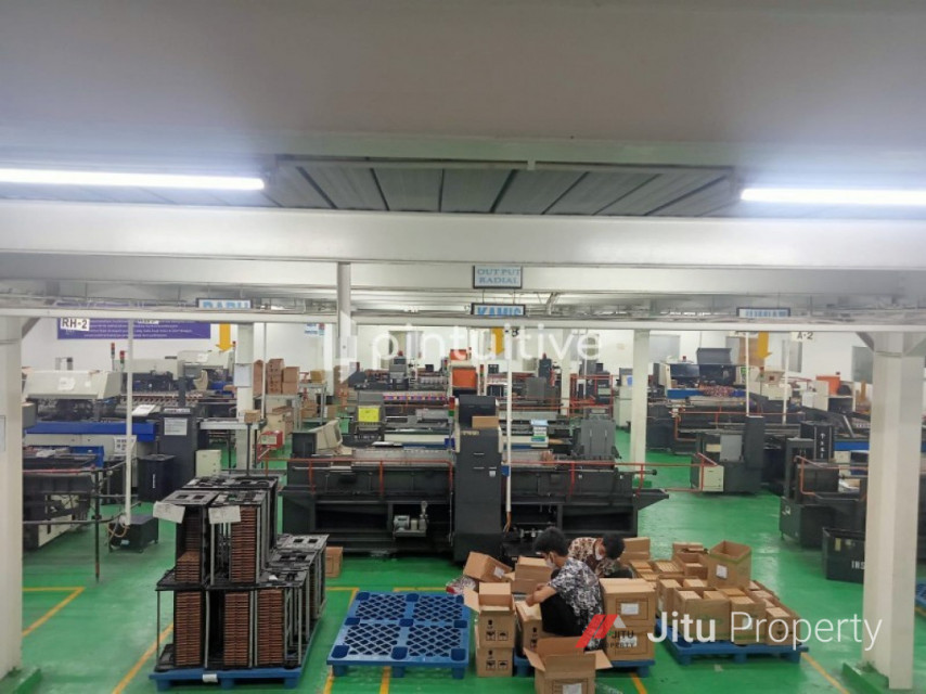 Dijual Pabrik Diserang Yang Masih Beroperasi, Cikupa, Tangerang