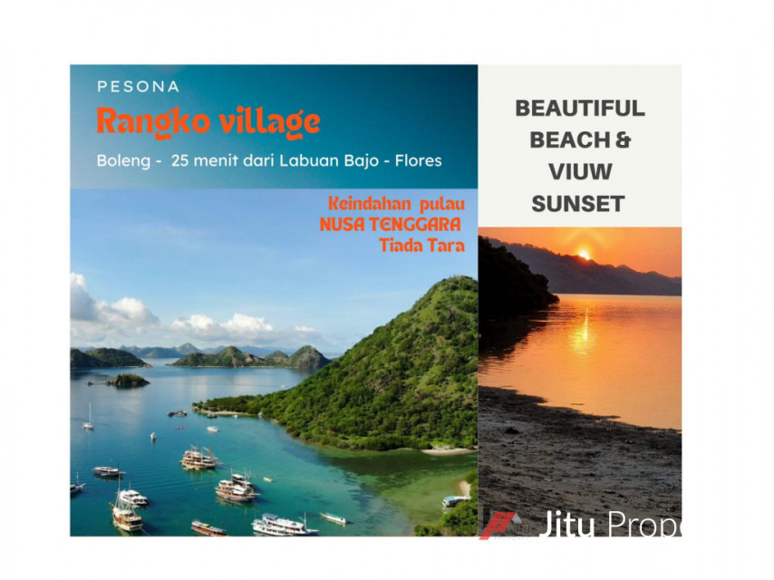 Dijual tanah bisa untuk investasi Rangko Village, Tanjung Boleng