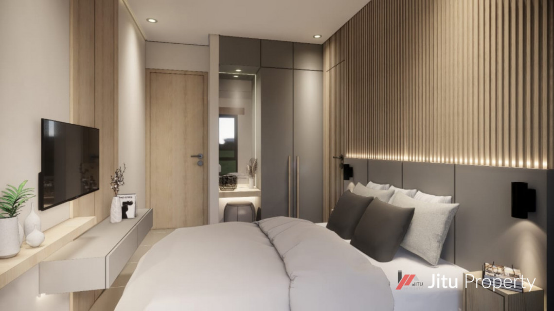 Rumah Cantik Dua Lantai di Perumahan Palem Lestari Jatisampurna Bekasi