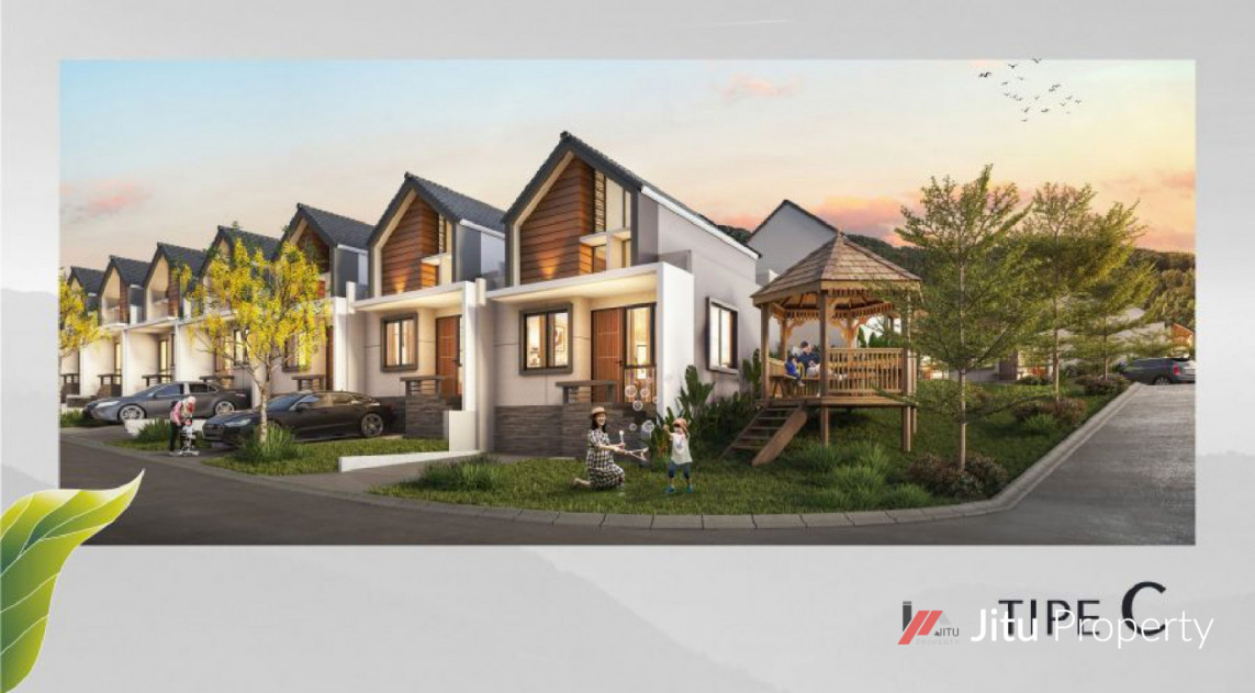 Dijual Rumah di Spring Valley 5 Tipe C No. 6 Perumahan Sentul City