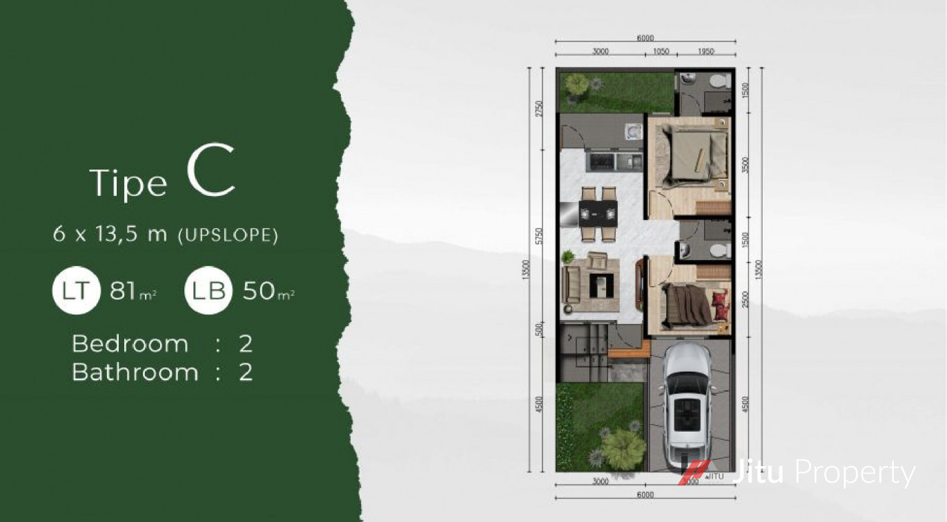 Dijual Rumah Kawasan Ecoardence Residence Tipe Lilac Unit 6 BB 5